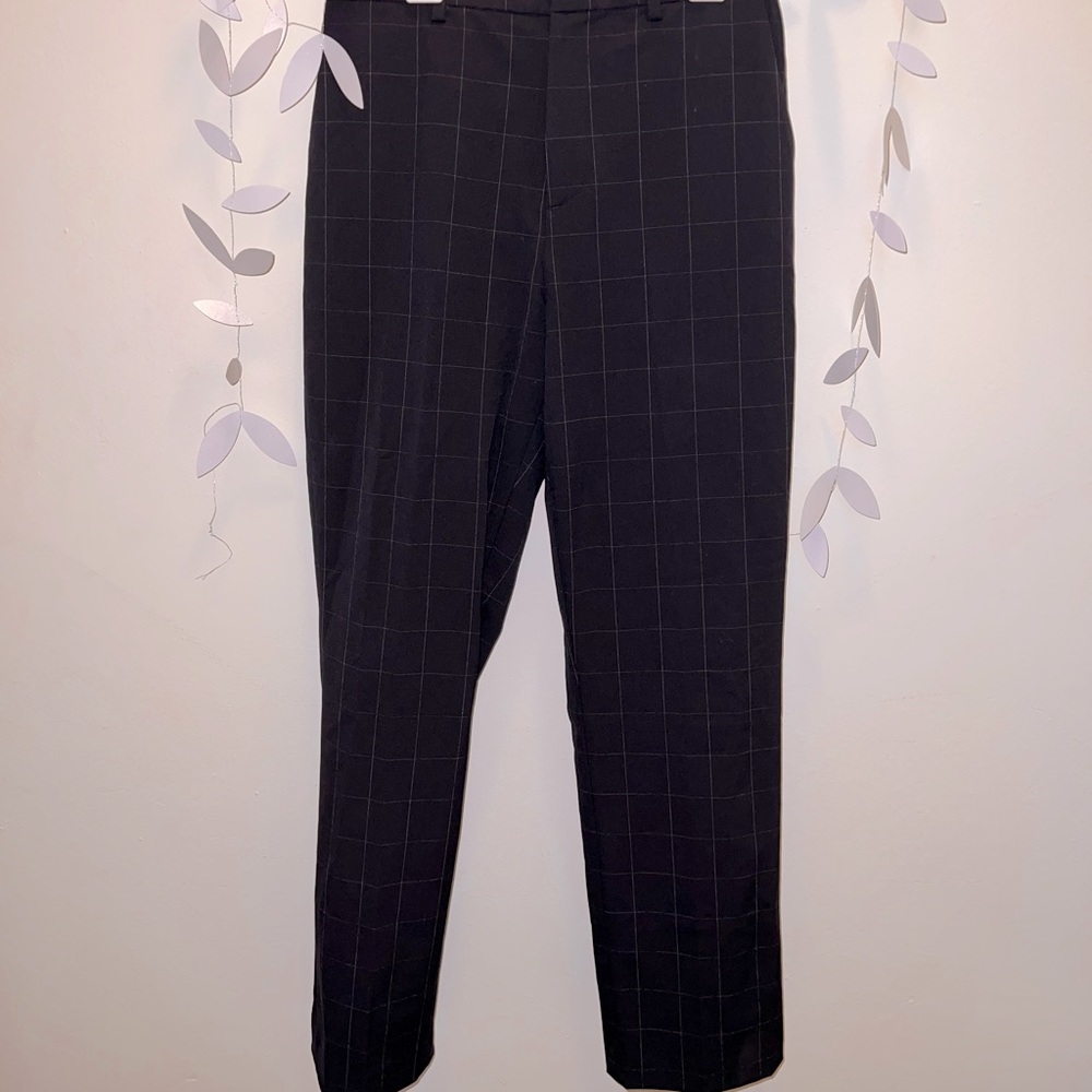Uniqlo Navy Grid Pant
